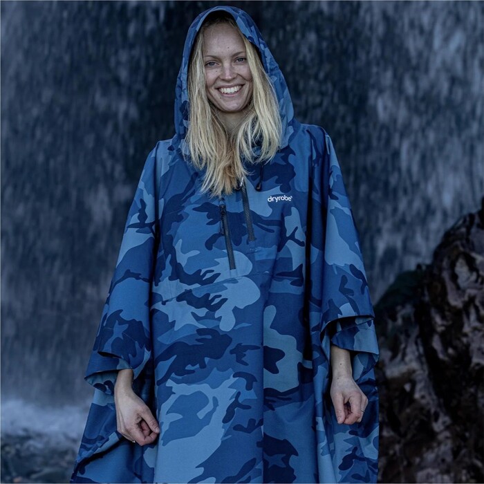 2024 Dryrobe Waterproof Change Robe / Poncho A OS PON - Camo